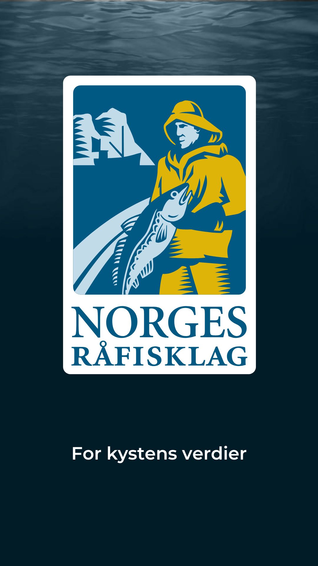 Norges Råfisklags logo og slagord