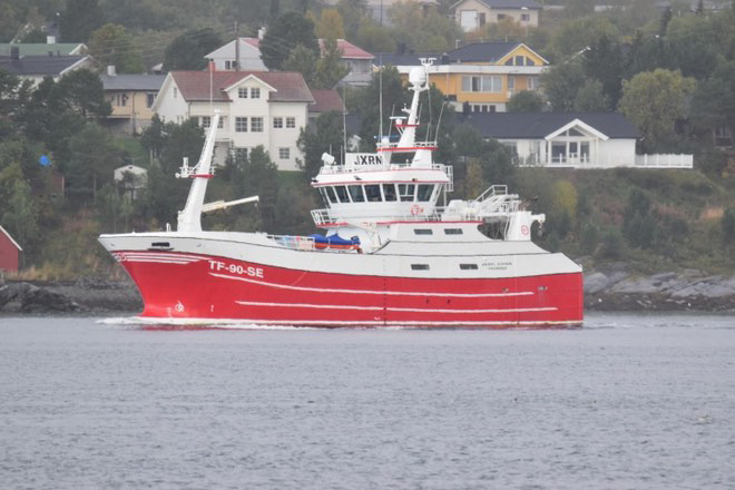 "Aksel Johan" ble levert ny til rederiet Berg Fisk AS på Senja tidligere i år, fotograf: Oddremi Simonsen.